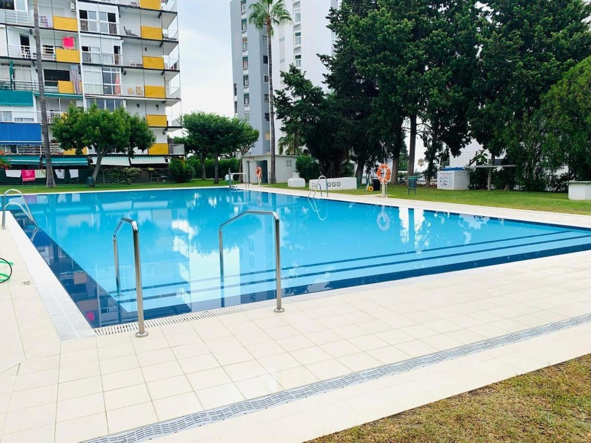 Moderno Apartamento con Vistas al Mar -Benalmadena Bagian luar foto